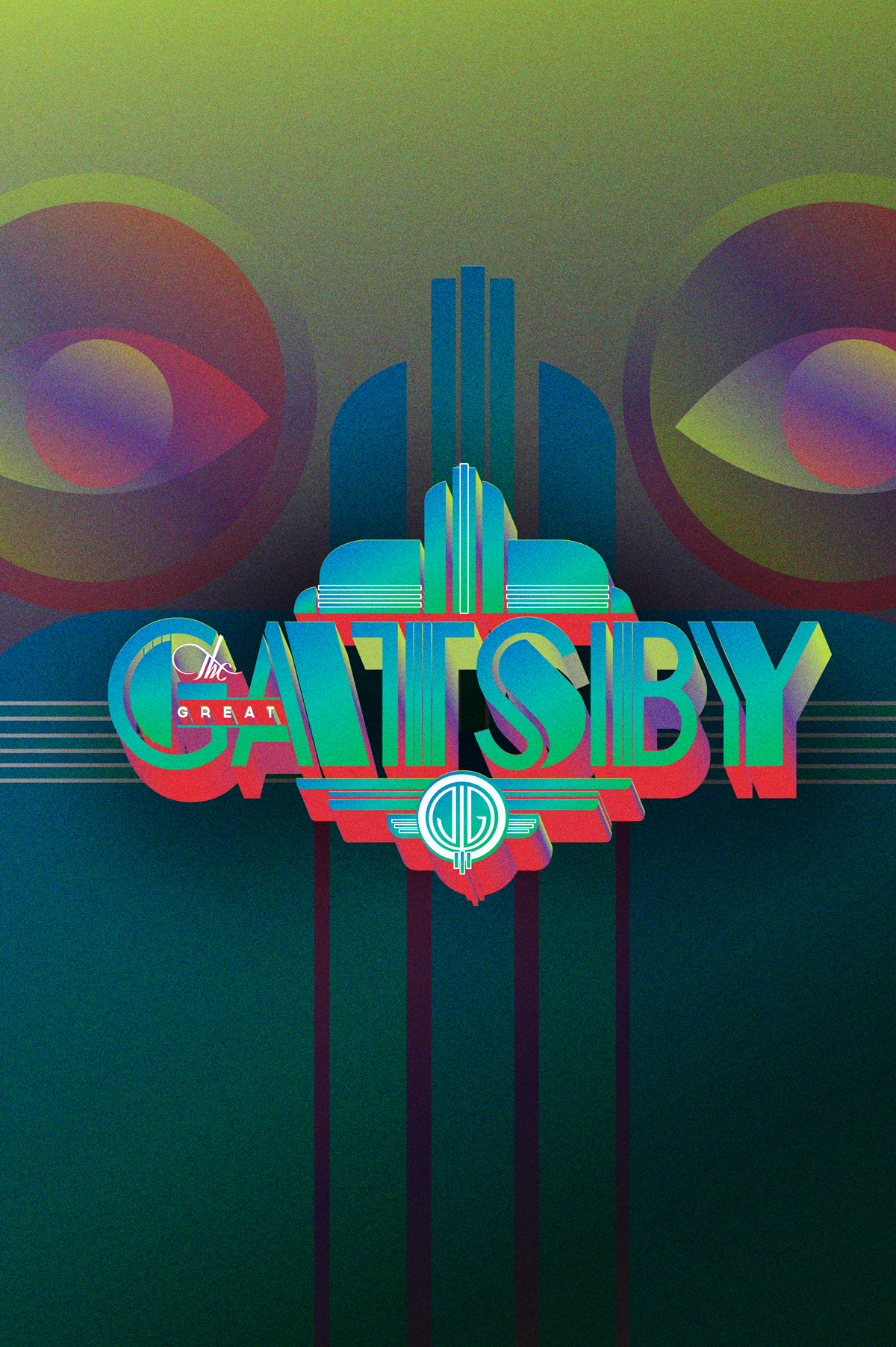 gatsby The Great Gatsby logo like minded studio art deco Baz Luhrmann Catherine Martin Bazmark warnerbros title design