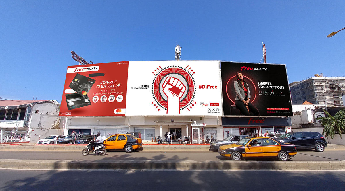 Advertising  direction artistique senegal africa ads marketing   Brand Design branding  campaign