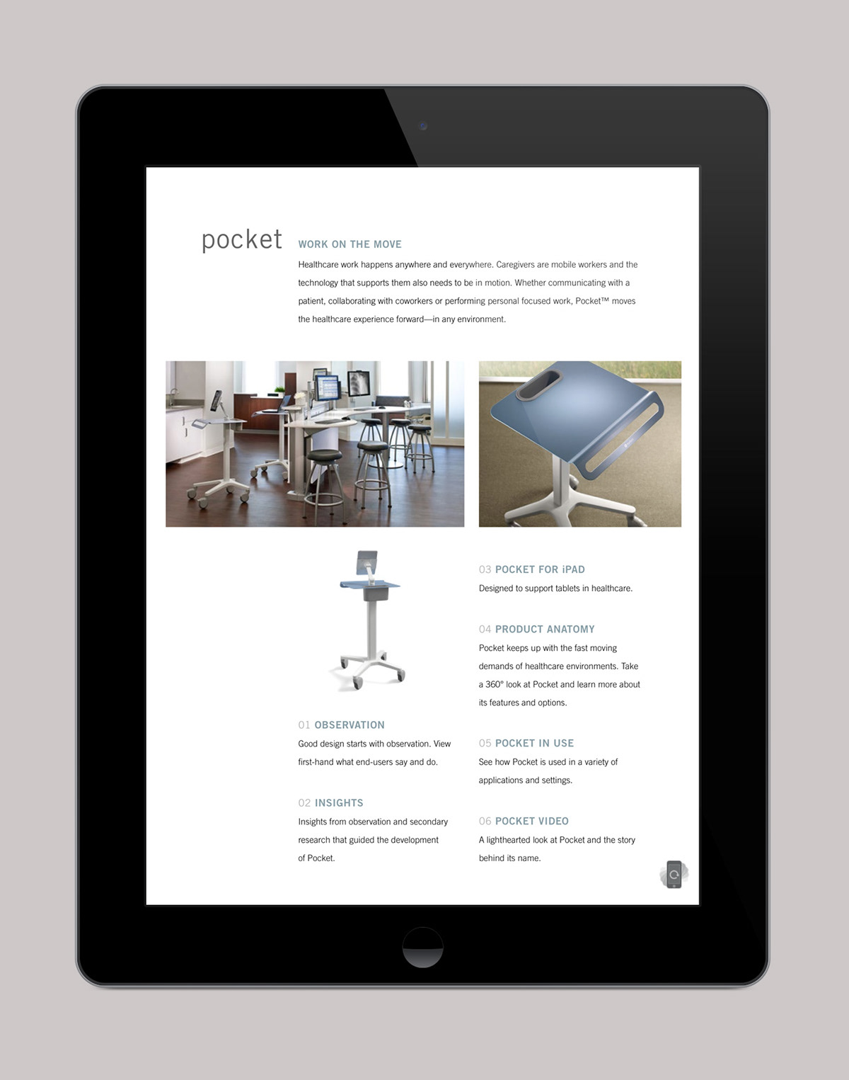 nurture Steelcase app Digital Publishing