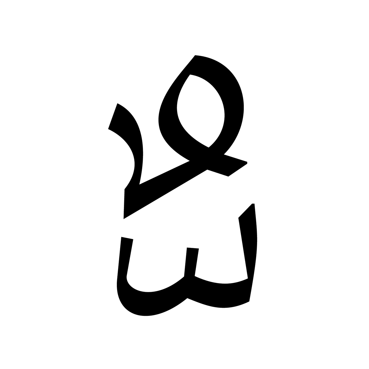 arabic font Typeface font typography   type design type design glyphs alphabet lettering