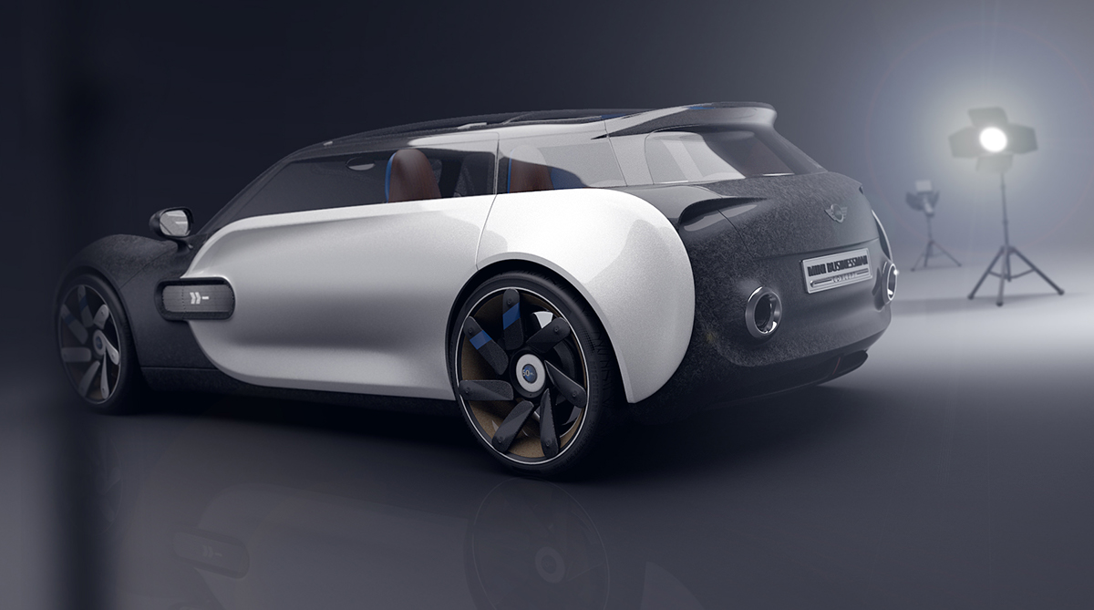 mini businessman concept car design BMW MINI Cooper design concept car