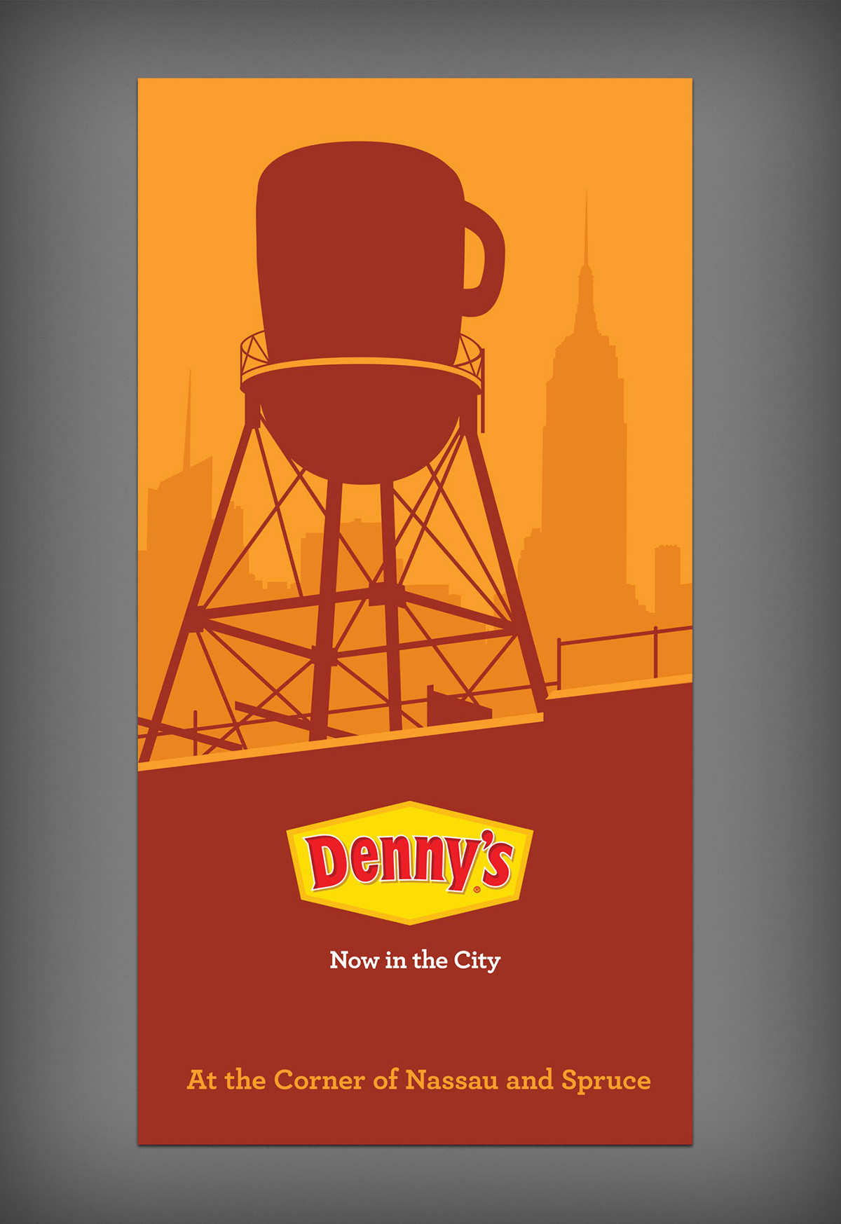 posters subway signage directional New York restaurants Outdoor out of home concepts