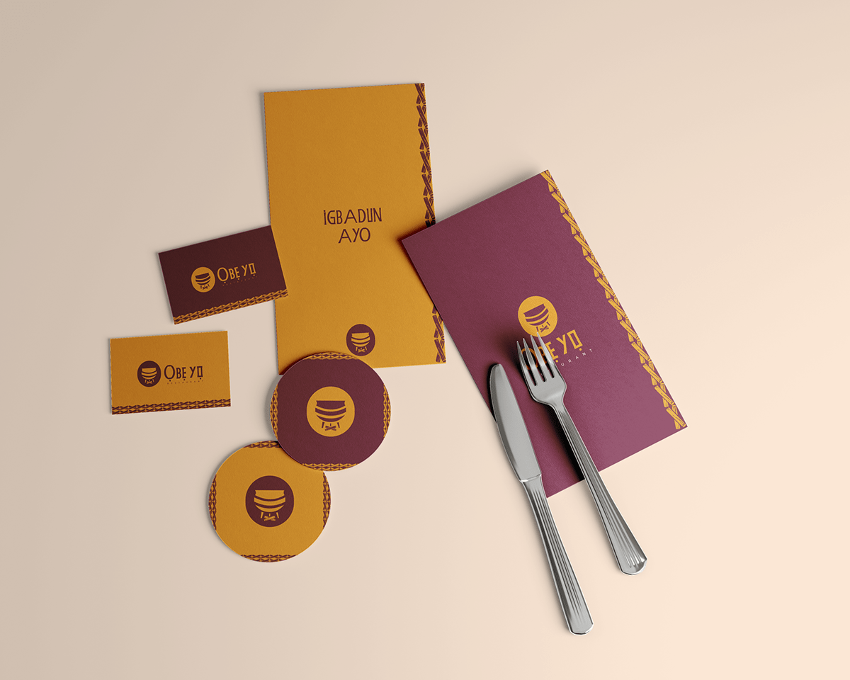 african brand identity design Logo Design product design  restaurant visual identity