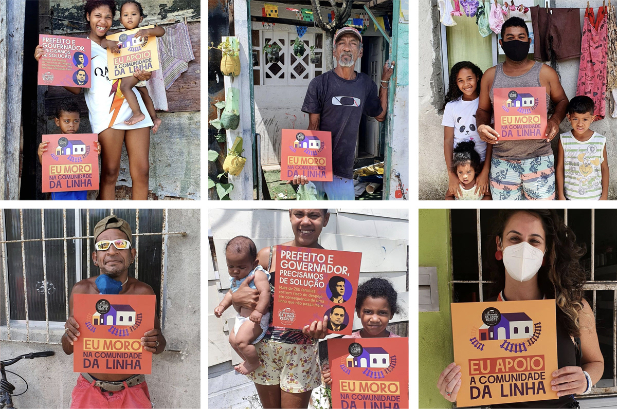 comunidade da linha direito à moradia habitação movimento social pernambuco recife resistencia