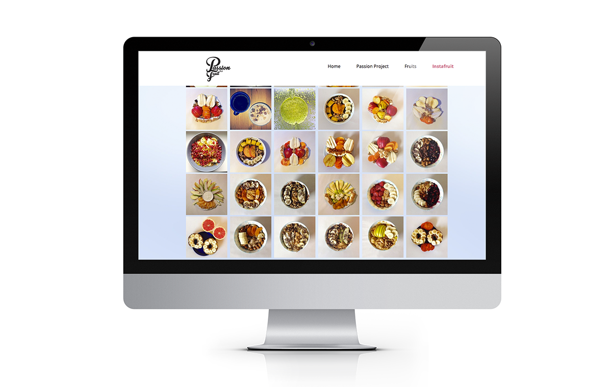 fruits Parallax Scrolling passion sorting instagram grab
