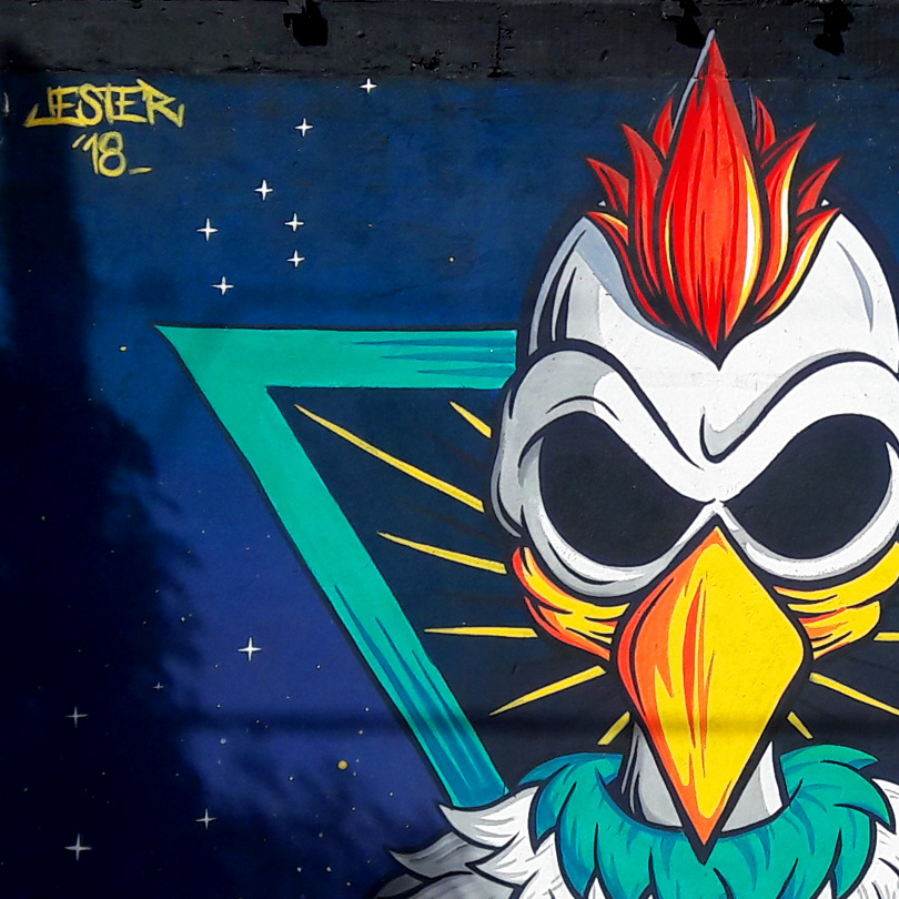 brush paint jester argentina pintura Mural condor