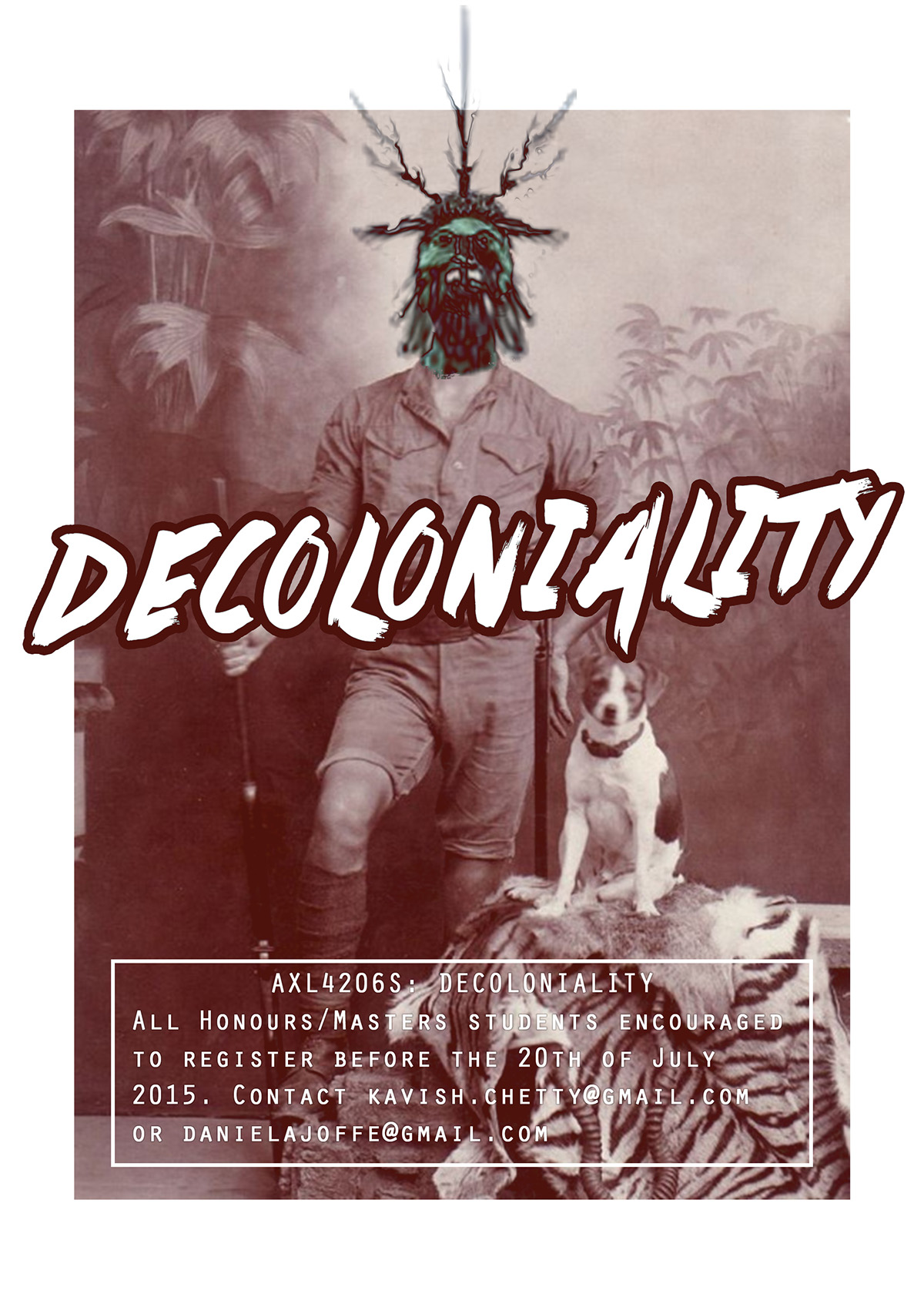 colonialism history Demons decoloniality uct