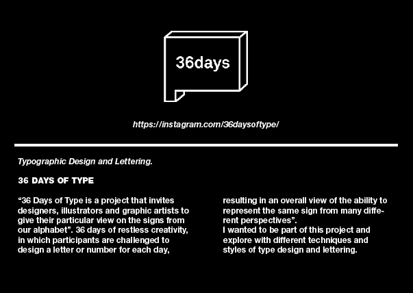 36daysoftype type lettering typographic tipografia type design