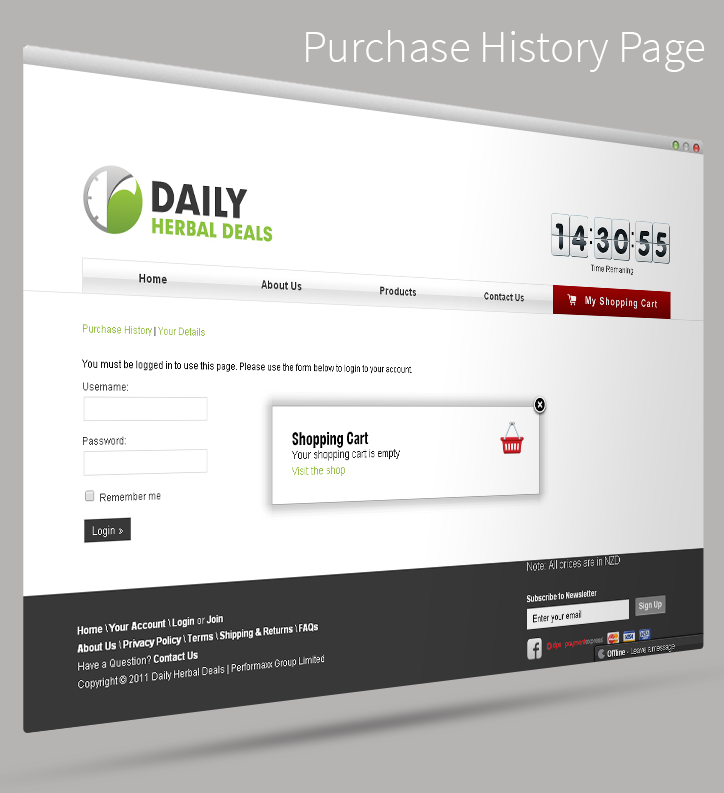 Web Website design Daily Herbal medical Health