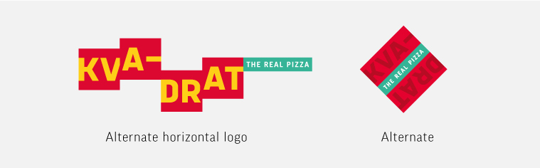 kvadrat Pizza Moscow delivery Website Webdesign ua landing
