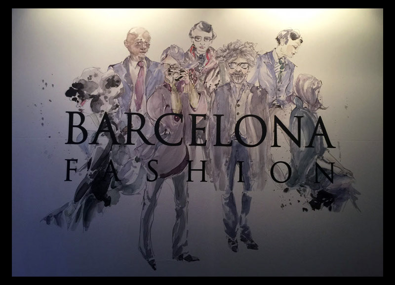 catwalk Production Barcelona_Fashion Exhibition  Mural