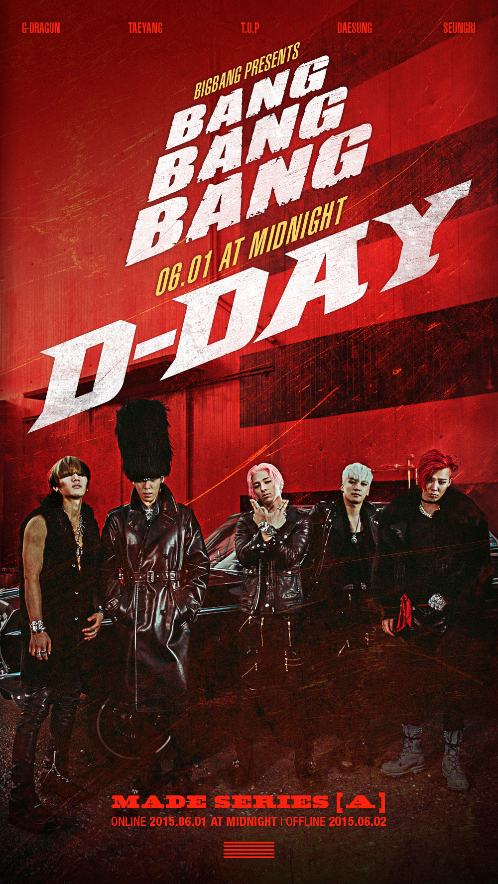 Bigbang made series a 'Bang bang bang' .