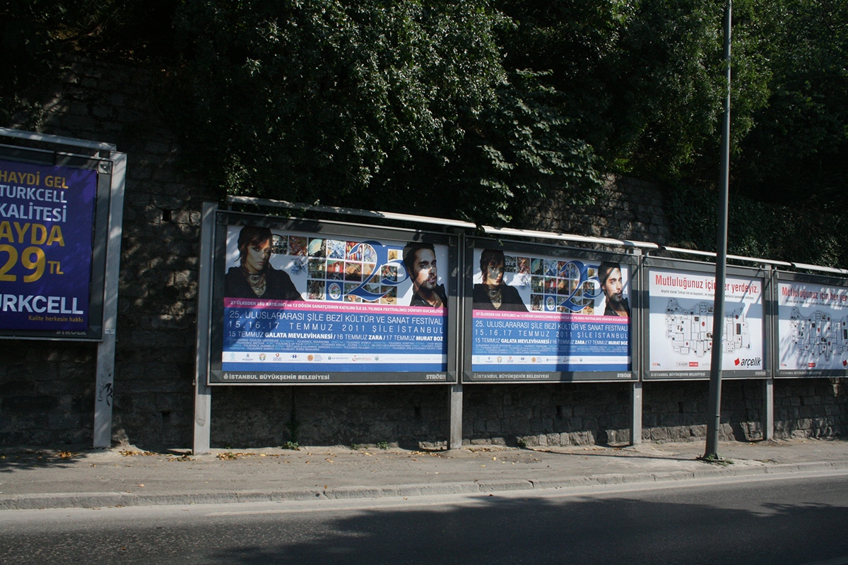 billboard poster festival art graphic brand culture Outdoor
