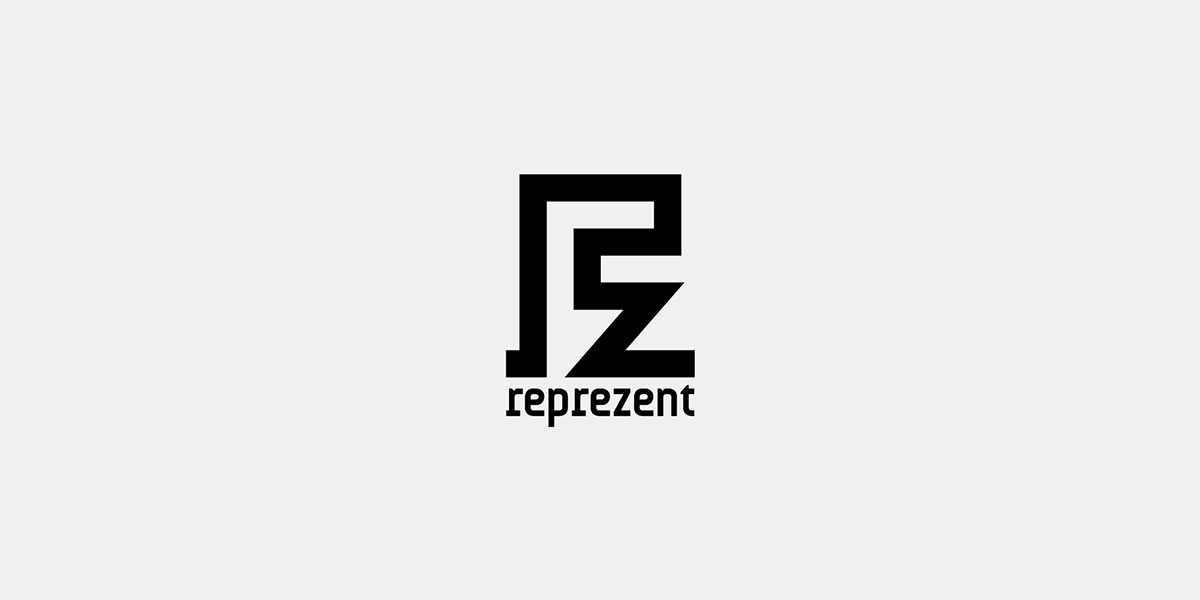 logo branding  reprezent hiphop rap