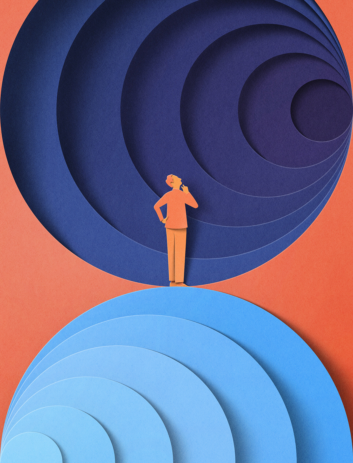 "The Secret Launguage of Reality". Inside illustration for The New Scientist - Editorial illustrations by Eiko Ojala