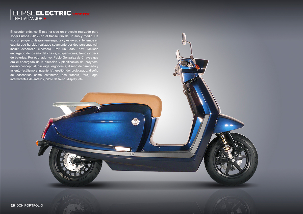 ELIPSE Electric Scooter on Behance
