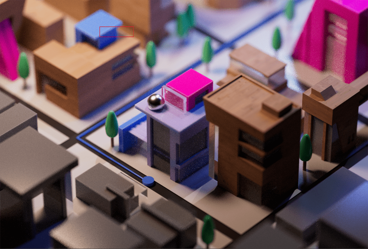 3D 3d art 3d render c4d cinema 4d city downtown model redshift Urban