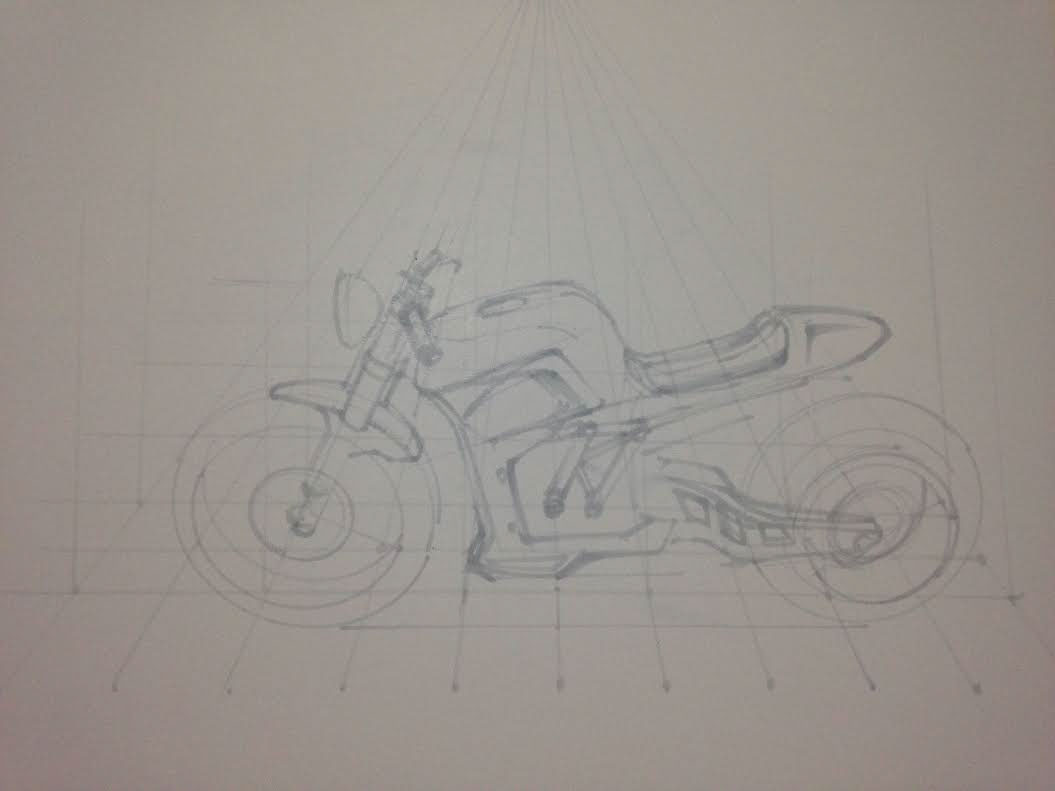 bikes cafe racer concept super bike sketch sketches TRANS motorcycle moto Bike