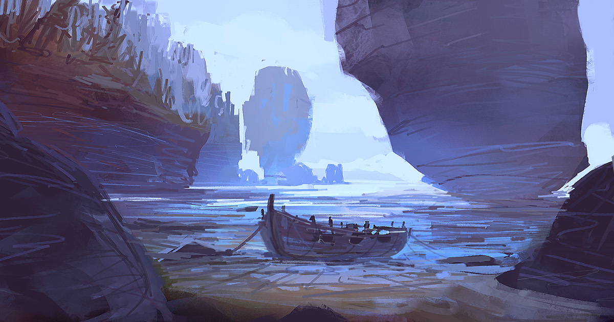 speed painting concept art