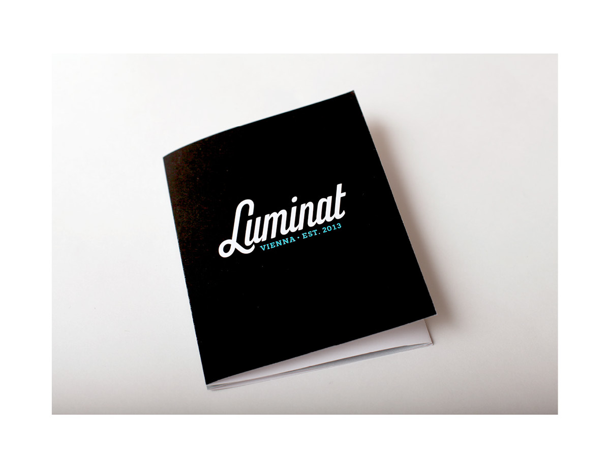 Lumi light neon sign brochure dark Vegas corporate font free type face lettering logo
