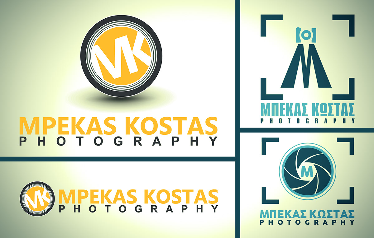 photography logo Logotype mpekas kostas photographer