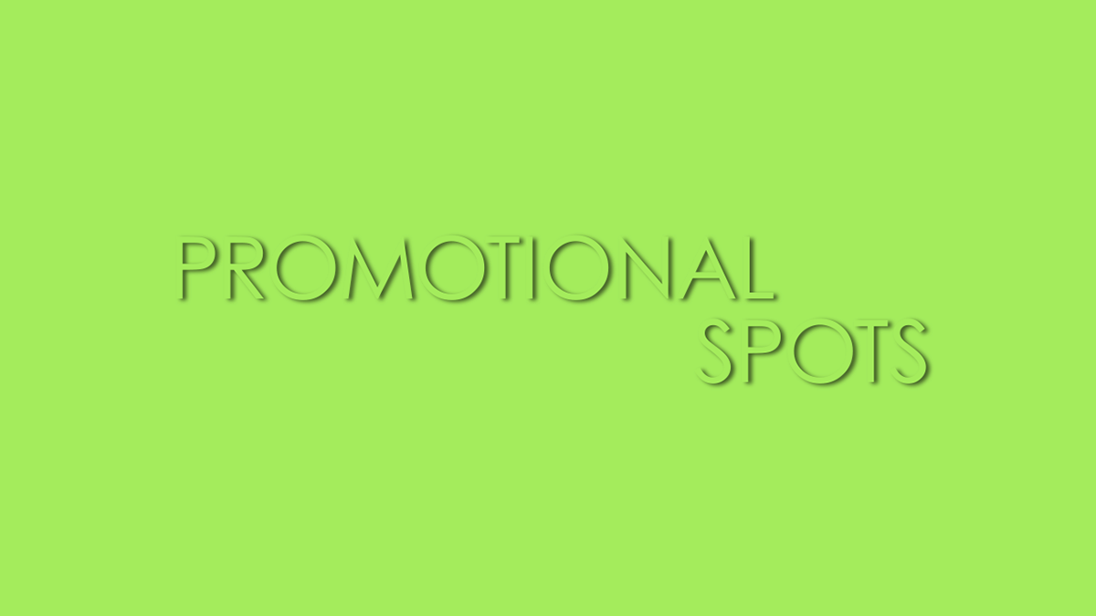 Identity Spot promotional spot introduction graphics