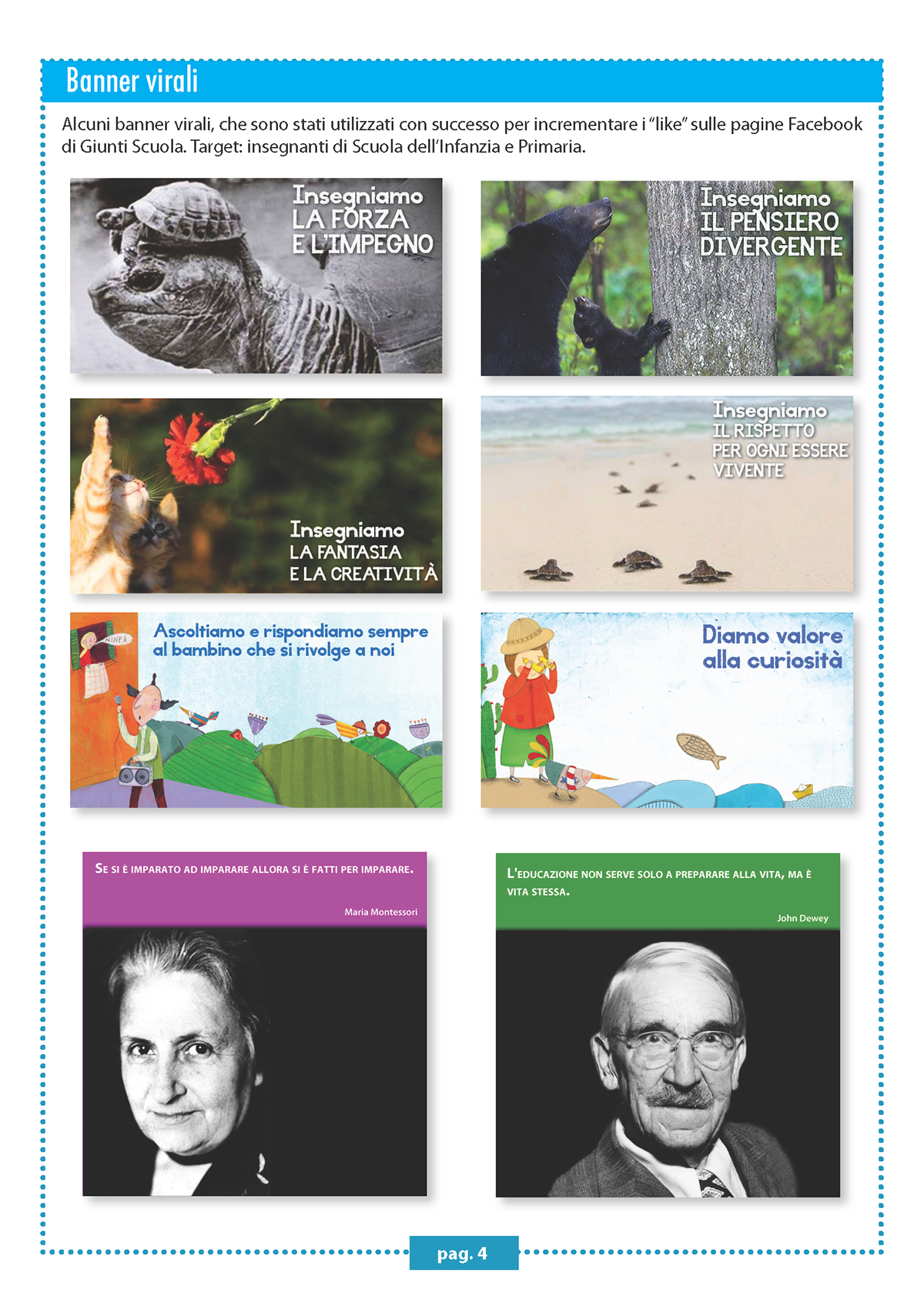 curriculum portfolio brochure loghi