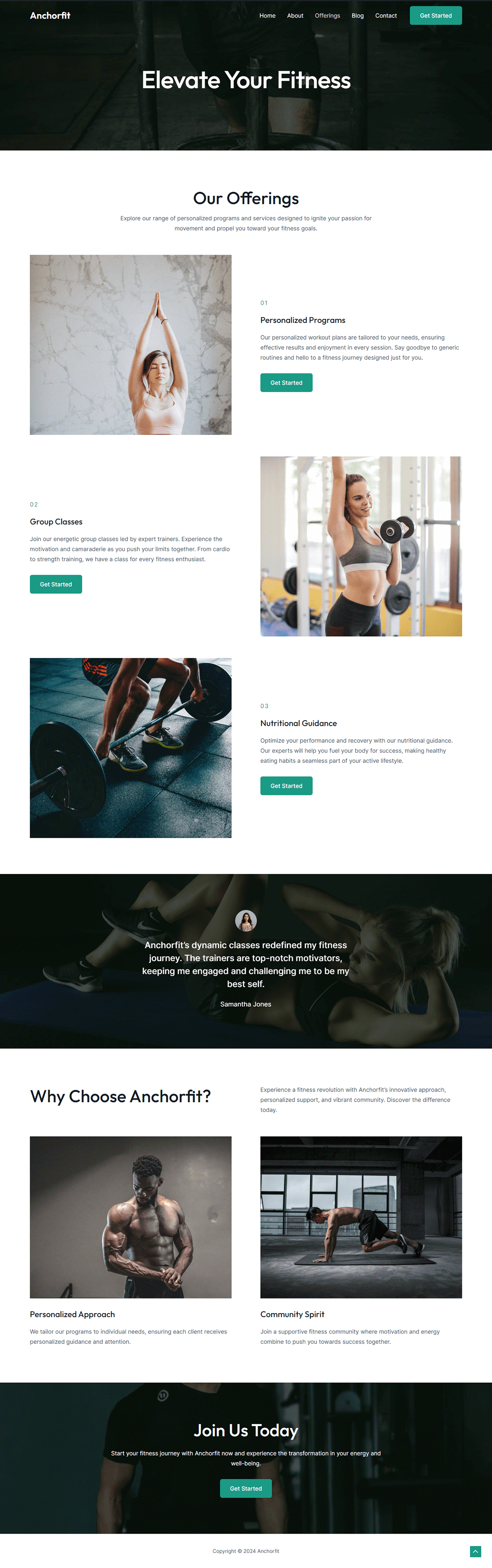 fitness website Fitness website design fitness wordpress Wordpress Website Wordpress website design elementor