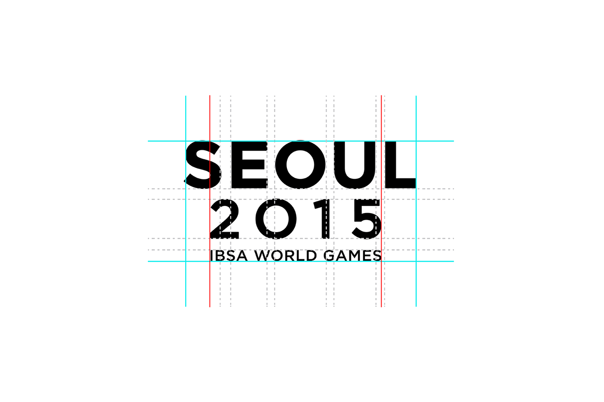 seoul IBSA Games emblem logo sports identity paralympic hand flag stairs adaa_2015 adaa_school kookmin_university adaa_country korea adaa_print_communications