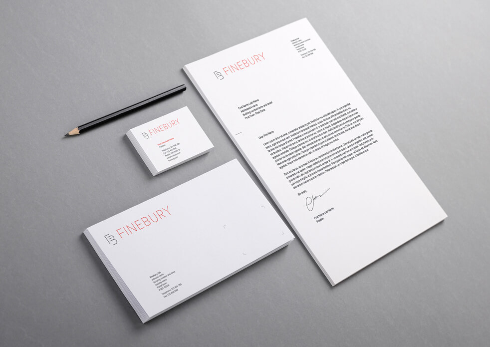 stationery design letterhead business card Branding design brand idenity design