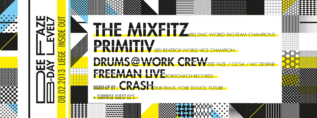 drum & bass flyer poster print party belgium