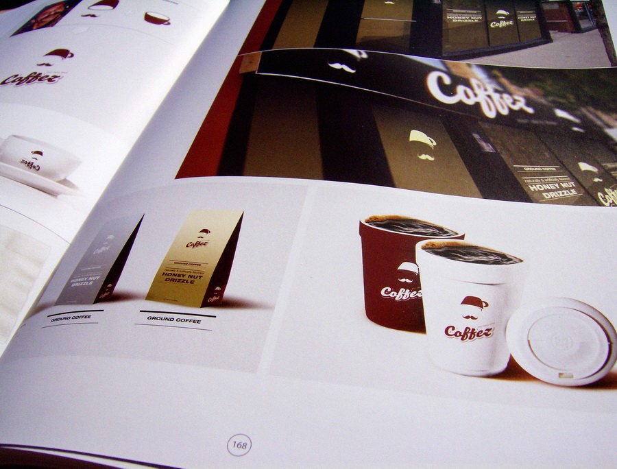 book publication featured logo identity sign Icon Coffee brand turkish