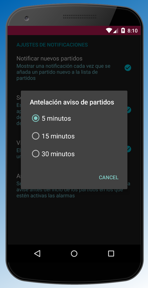 SDK Android restful xml php Android Wear SQLite SyncAdapter Notifications Shared Preferences