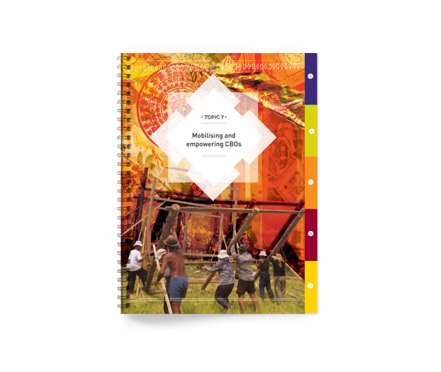 Live & Learn  publication design  Assisi India manual  Community Development