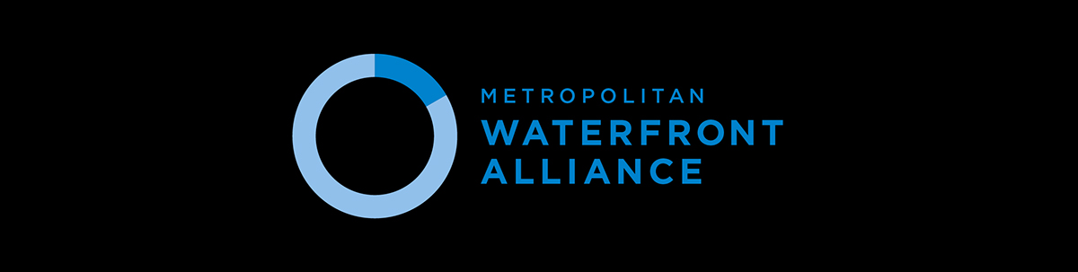 water organization blue logo flat