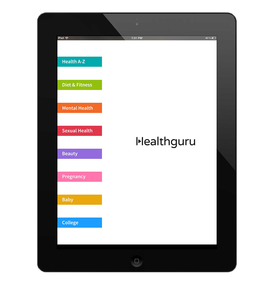 Magazine app Healthguru
