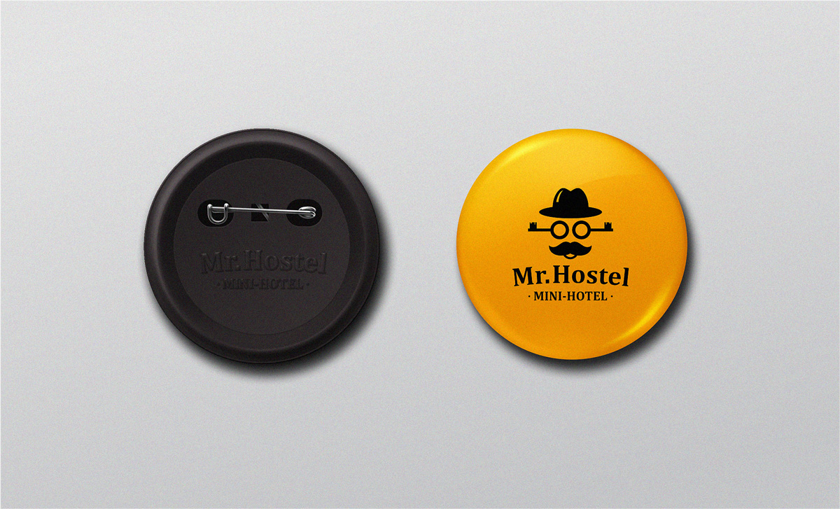 hotel Mister hostel Corporate Identity logo trademark logos logo development Logo Design Logotype sign mark