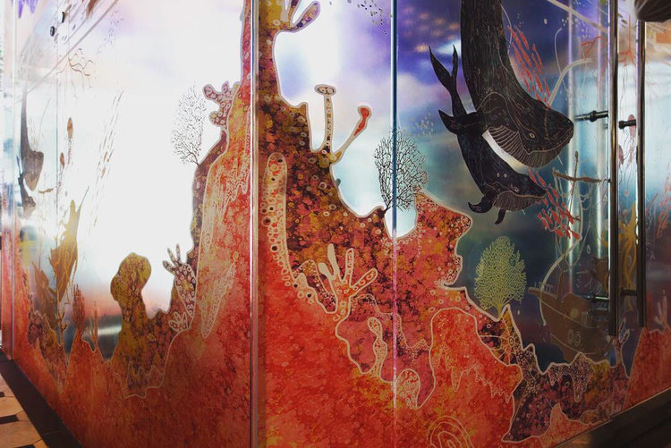 installation Nature Ocean interactive Magical surreal biophilia