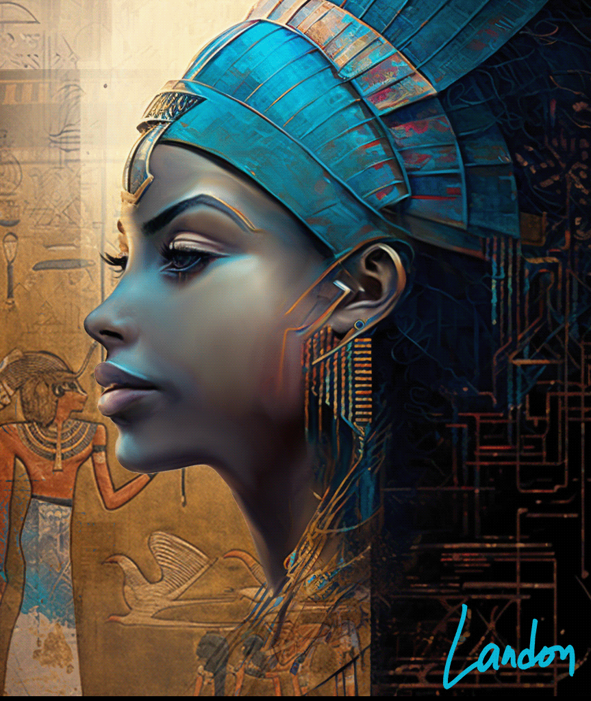 egypt beauty portrait landontheartist thefamilyartists Egyptian Love