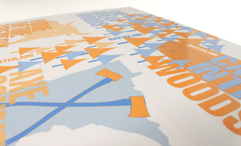 two-color pantone large scale printing