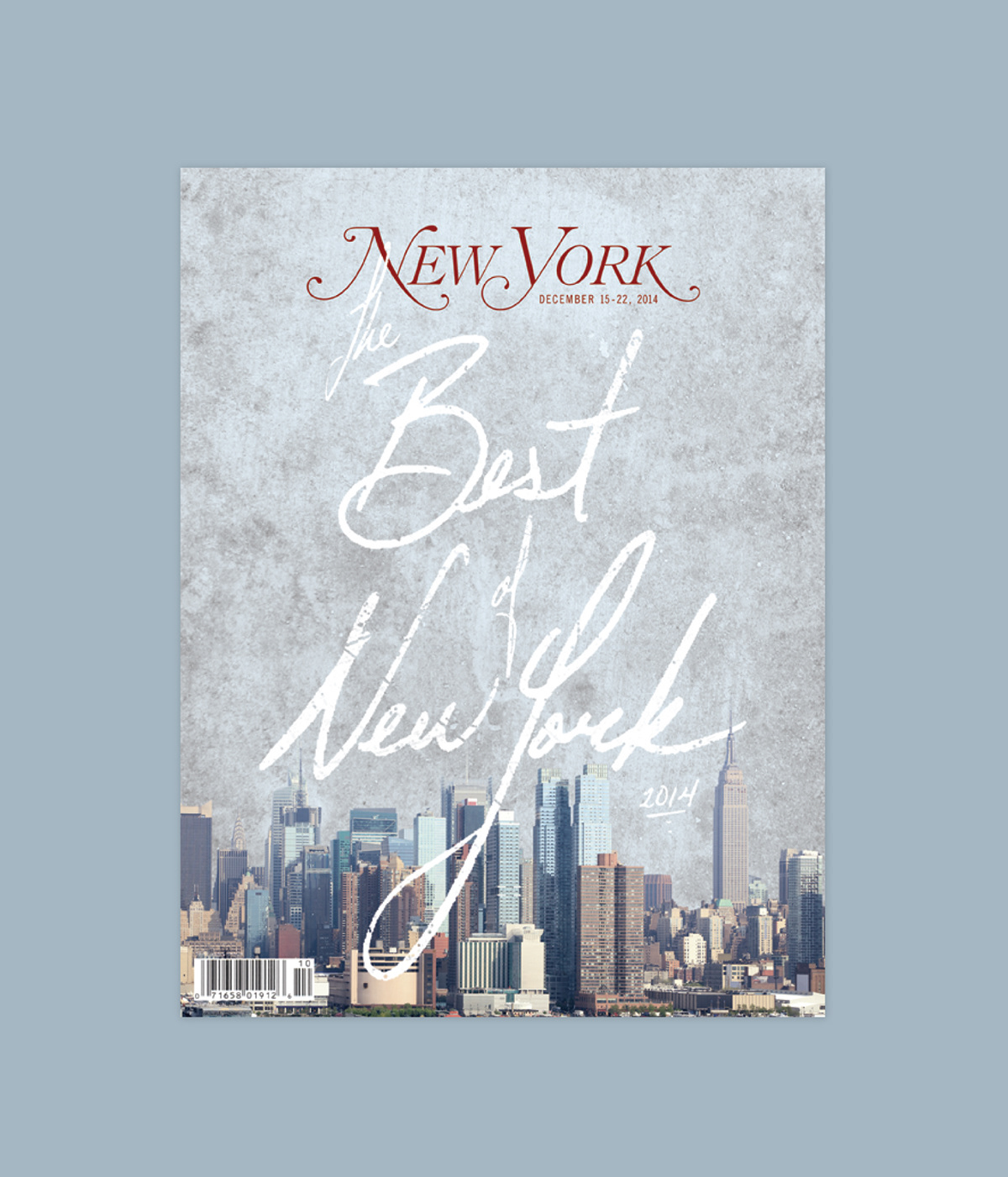New York New York Magazine sva cover design