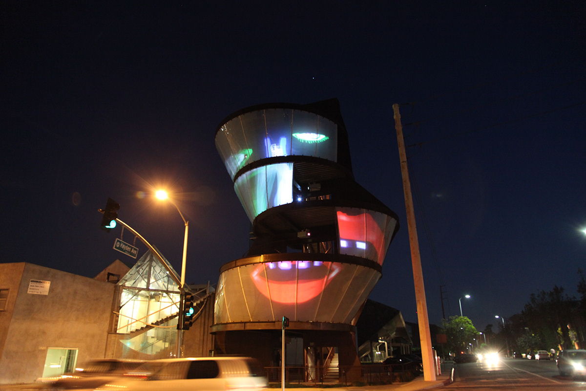 selfie nation selfie lightpainting la CULVER CITY Samitaur projection screens