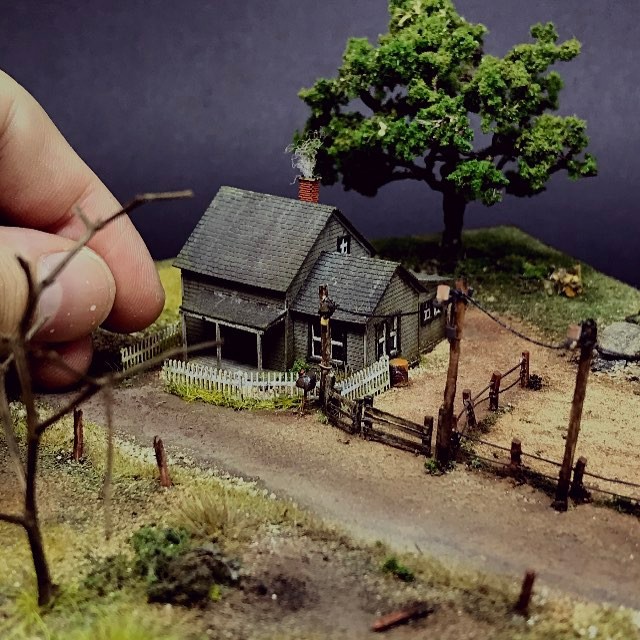Miniature grandmondo raphael bortholuzzi wizard of oz Diorama handmade craft scale Movies replica