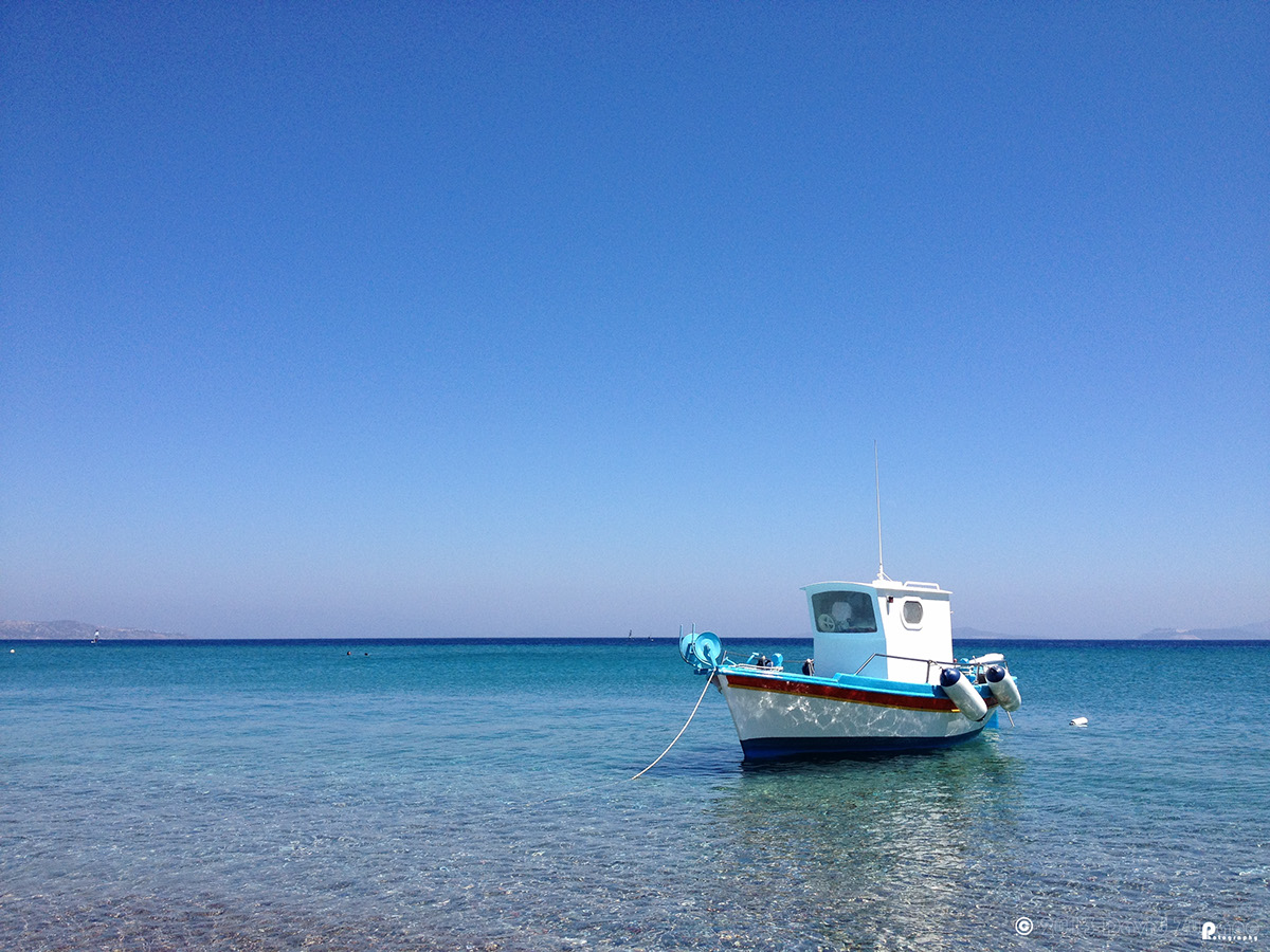 Greece kos blue beach hippocrates misa