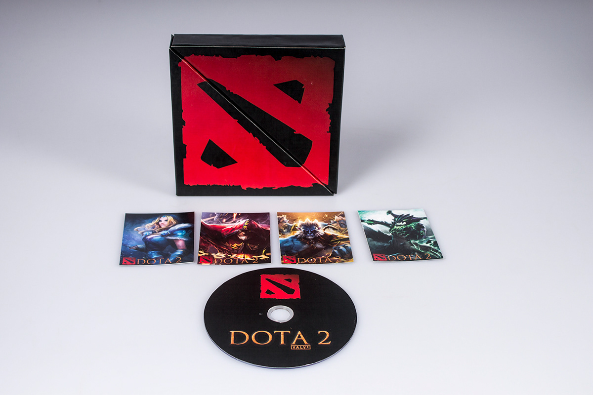 dota 2 DOTA cd DVD design box cover collection edition handmade box design Valve product dota2 dota box dota cd cover dota cd dota game