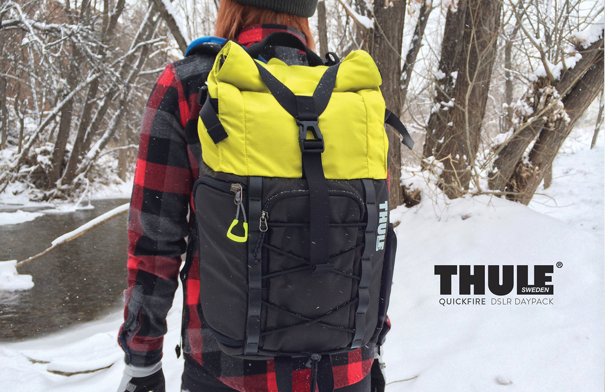 Thule quickfire dslr daypack backpack bag softgoods camera Hydration sketching rendering design outdoors hiking Backpacking
