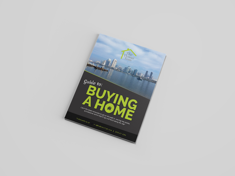 ebook pdf real estate guide booklet magazine style Layout Design InDesign pdf ebook gray California