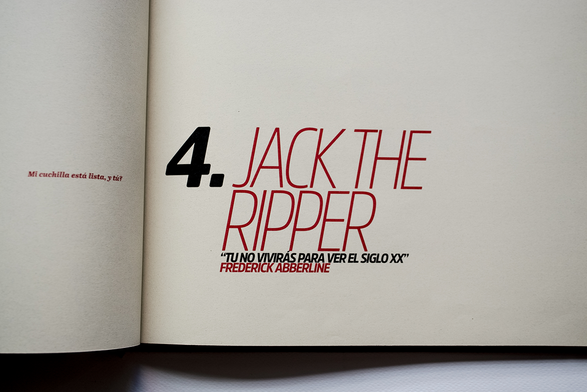 alan moore book comic editorial editorial design  Jack the ripper learning student typography  