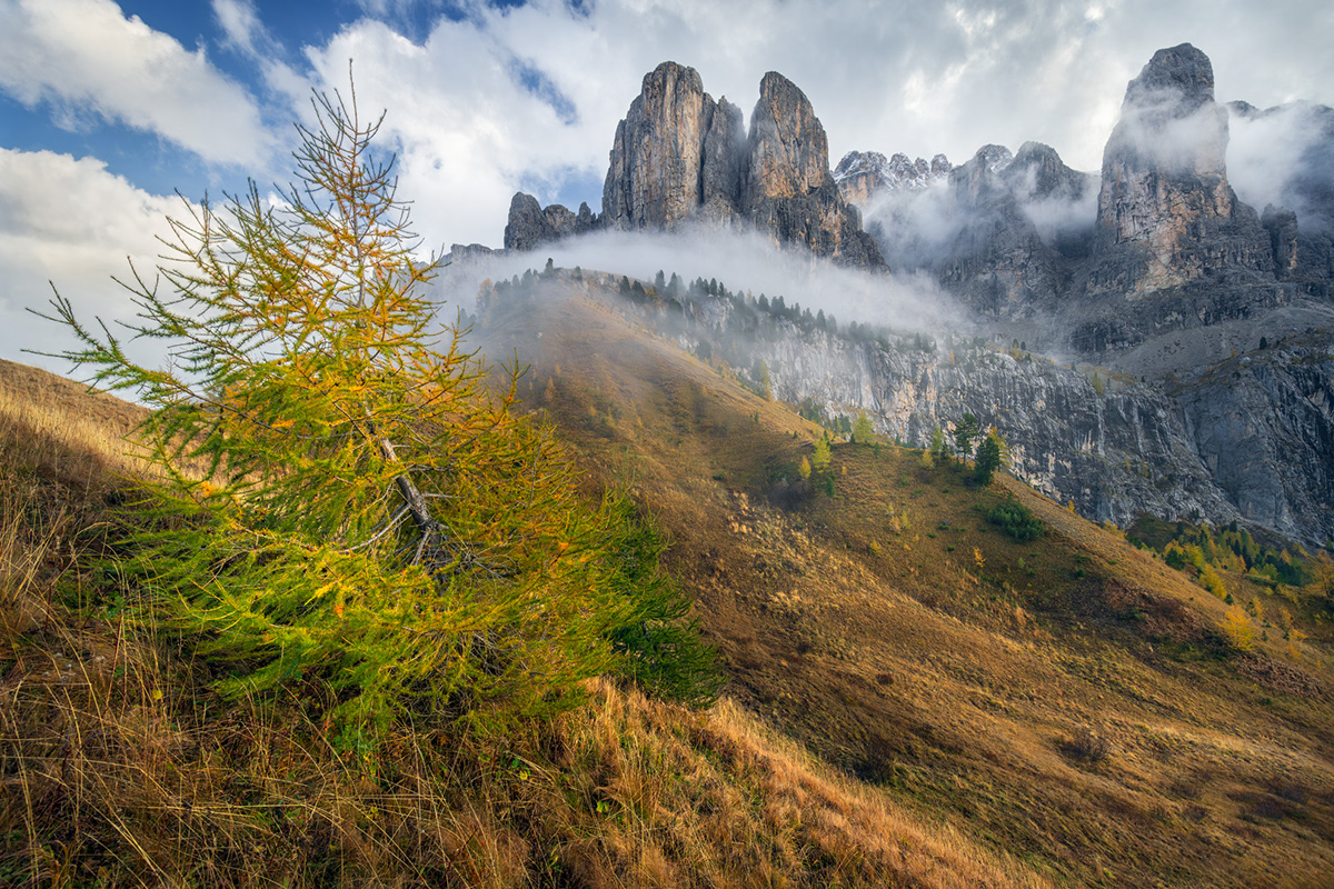 Alpen dolomites Italy hiking adventure mountains Landscape Nature outdoors Travel