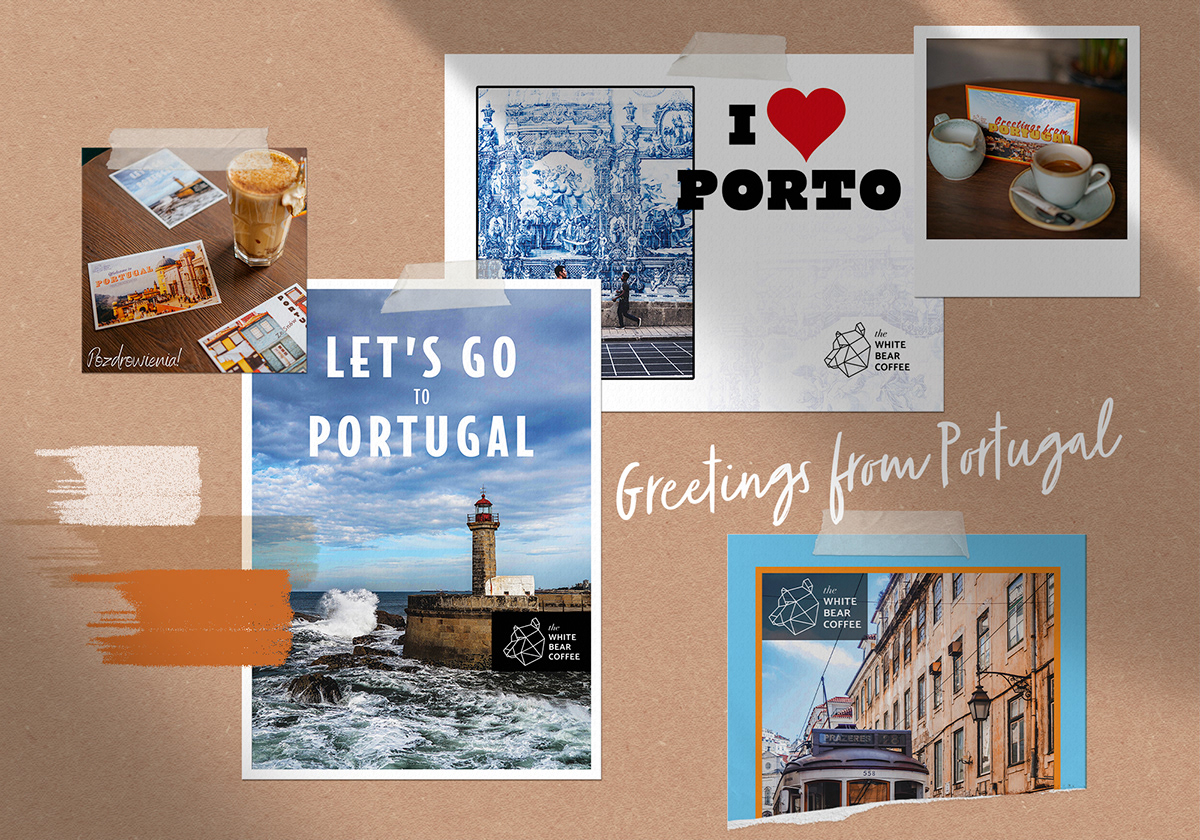 Holiday Portugal postcard trip